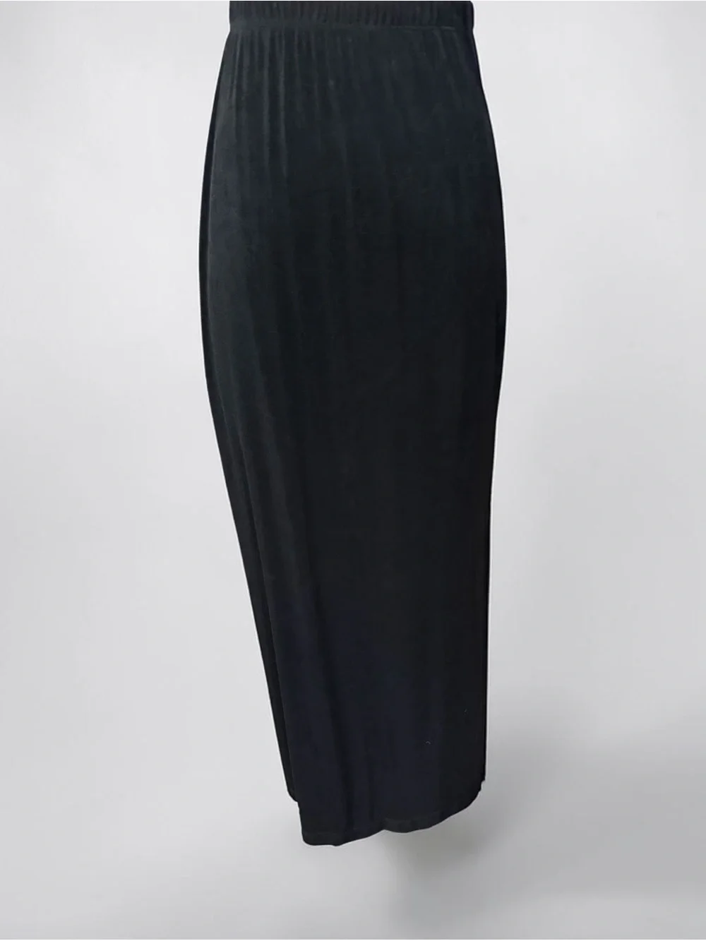 Private Editions by Chico Classic Black Maxi Skirt - Size 1